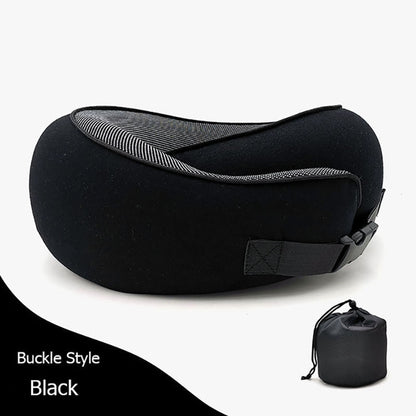 Travel Neck Pillow Non-Deformed Airplane Pillow Travel Neck Cushion Durable U-Shaped Travel Memory Cotton Nap Neck Pillow A&S Collection