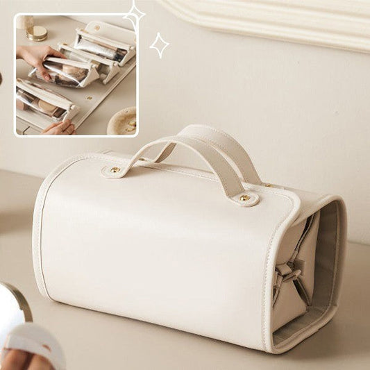 New Folding Cosmetic Bag Large Capacity Portable Handbag Waterproof Travel Storage Washing Bag For Women A&S Collection
