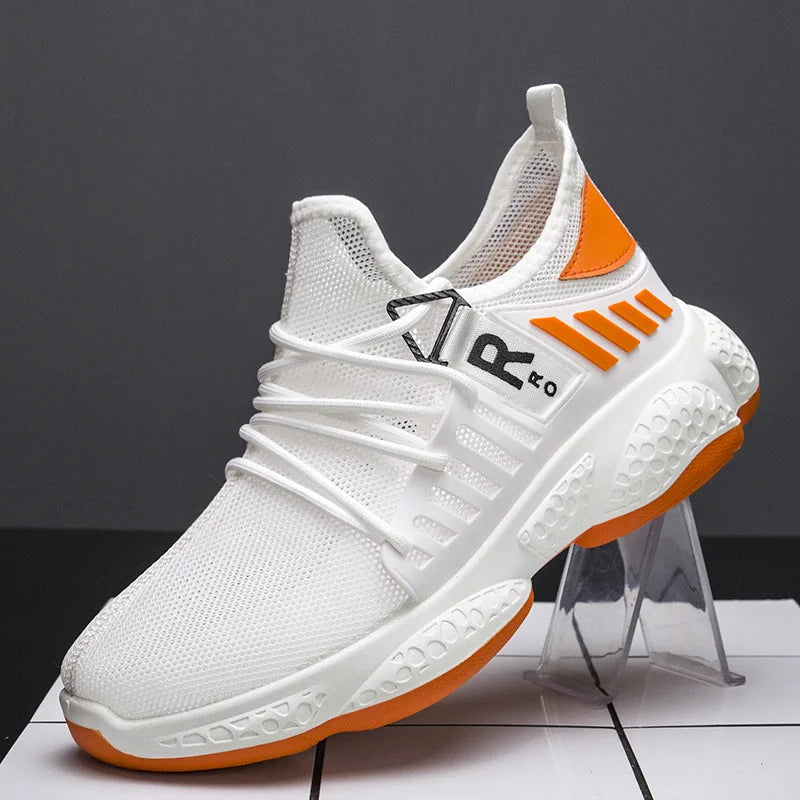 Various Styles of Men's Flying Woven Breathable Student Leisure Mesh Walking and Running Shoes A&S Collection