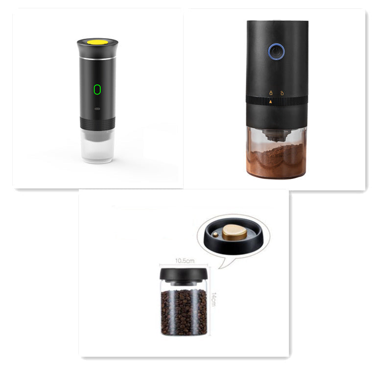 Portable Capsule Coffee Machine Electric Small Wireless Heating Kitchen Gadgets A&S Collection