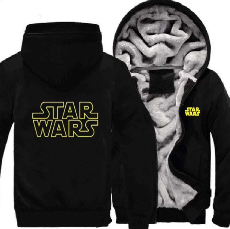Stylish Star Wars hoodie, men's winter coat with three-layer protection A&S Collection