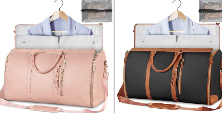 Large Capacity Travel Duffle Bag Women's Handbag Folding Suit Bag Waterproof Clothes Totes A&S Collection
