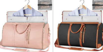 Large Capacity Travel Duffle Bag Women's Handbag Folding Suit Bag Waterproof Clothes Totes A&S Collection