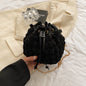 Elegant pleated bubble bag: chic, soft crossbody A&S Collection