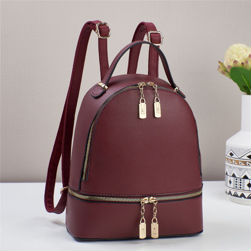 Soft Leather Large Capacity Travel Bag.