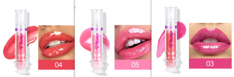 New Tube Lip Rich Lip Color Slightly Spicy Lip Honey Lip Glass Mirror Face Lip Mirror Liquid Lipstick A&S Collection