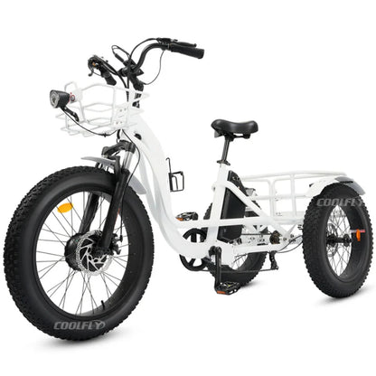 High Performance 48V 750W 1000W 24AH Wheels Tricycles 3 Wheel Electric Cargo Bike gsmFI