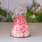 Eternal Flower Gift Box Angel Glass Cover Dried Rose Gift Box For Christmas New Year Valentine's Day Home Decor A&S Collection
