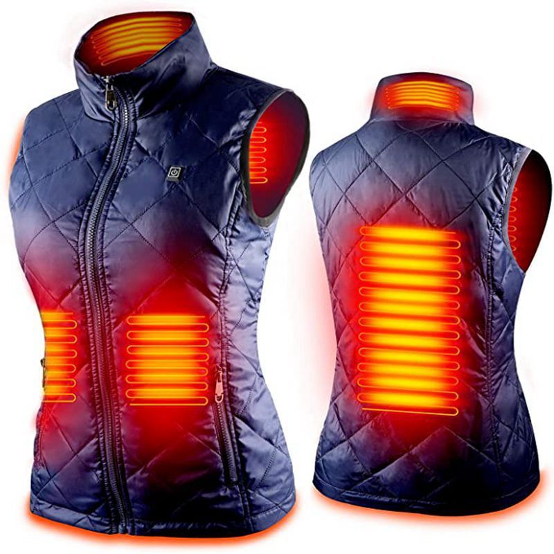 Autumn and winter ladies heating clothing art heating vest warm clothing USB charging electric vest coat A&S Collection