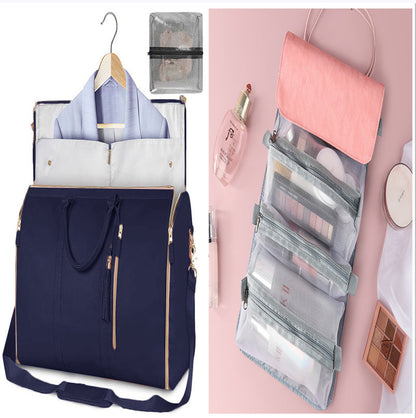 Large Capacity Travel Duffle Bag Women's Handbag Folding Suit Bag Waterproof Clothes Totes A&S Collection