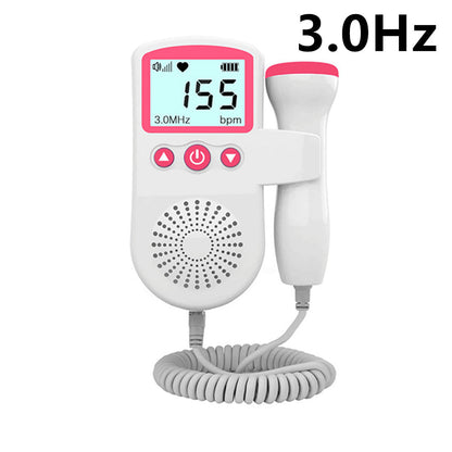 Fetal Heart Rate Monitor Home Pregnancy Baby Fetal Sound Heart Rate Detector A&S Collection