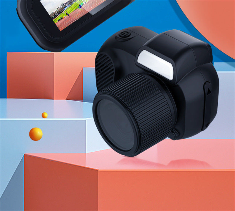 Retro Mini Camera With Screen Indoor Home Outdoor 1080p HD Portable Very Small Camera Video Support Holiday Gifts A&S Collection
