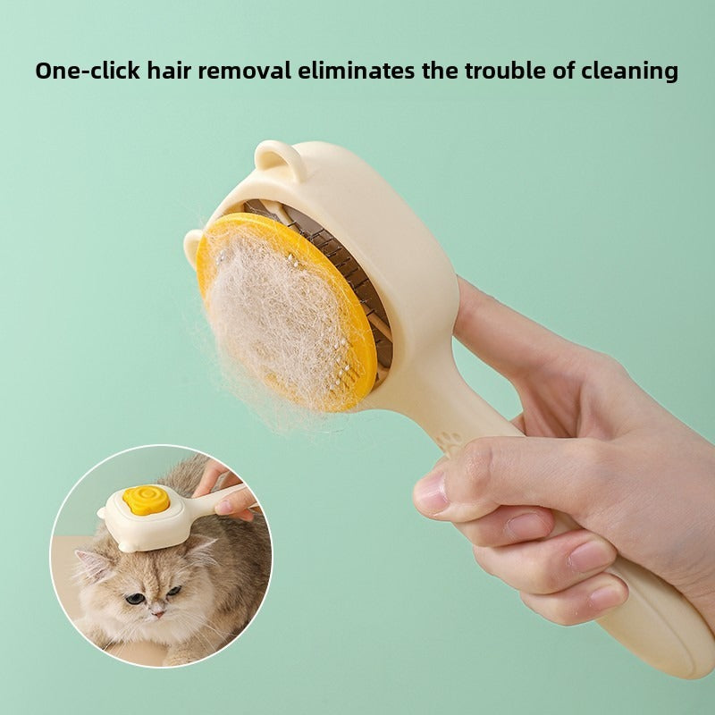 Pet Grooming Brush, Suitable For Cats. It Is An Easy-to-clean Pet Hair Removal Tool, Applicable To Animal Hair Care. A&S Collection
