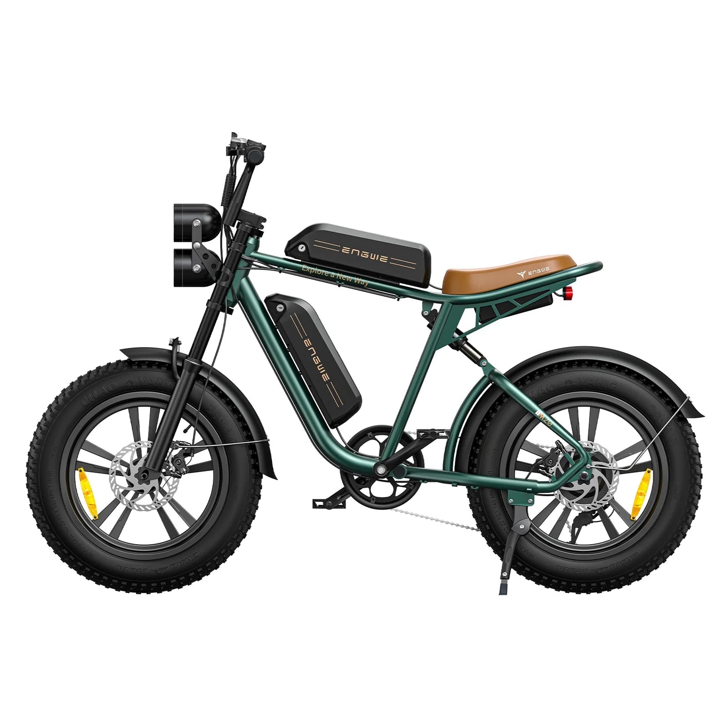 ENGWE 750W Electric Bike, Dual 48V 13Ah Batteries , 28MPH Speed, 150 KM Max Range, Shimano 7 Gears, Ideal for All Terrains gsmFI