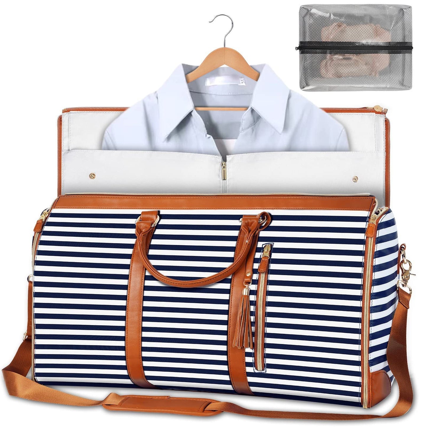 Large Capacity Travel Duffle Bag Women's Handbag Folding Suit Bag Waterproof Clothes Totes A&S Collection