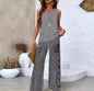 "Sleeveless Vest Pant Suit CJ