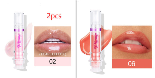 New Tube Lip Rich Lip Color Slightly Spicy Lip Honey Lip Glass Mirror Face Lip Mirror Liquid Lipstick A&S Collection