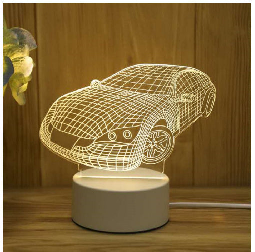 3D Lamp Acrylic USB LED Night Lights Neon Sign Lamp Xmas Home Decorations For Room Decor Valentines Day Gifts A&S Collection