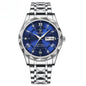 Men's Waterproof Double Calendar Luminous Quartz Watch A&S Collection