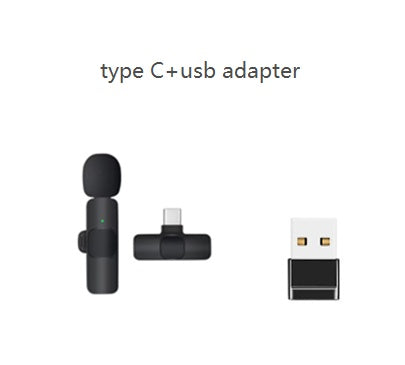 Dual Wireless Lavalier Microphone - Perfect for Outdoor Use with Crystal-Clear Audio CJ