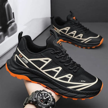 Various Styles of Men's Flying Woven Breathable Student Leisure Mesh Walking and Running Shoes A&S Collection