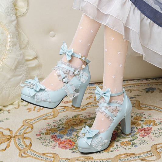 Step into Sweet Style: Women's Candy Chunky Heels for Every Occasion CJNS1752723