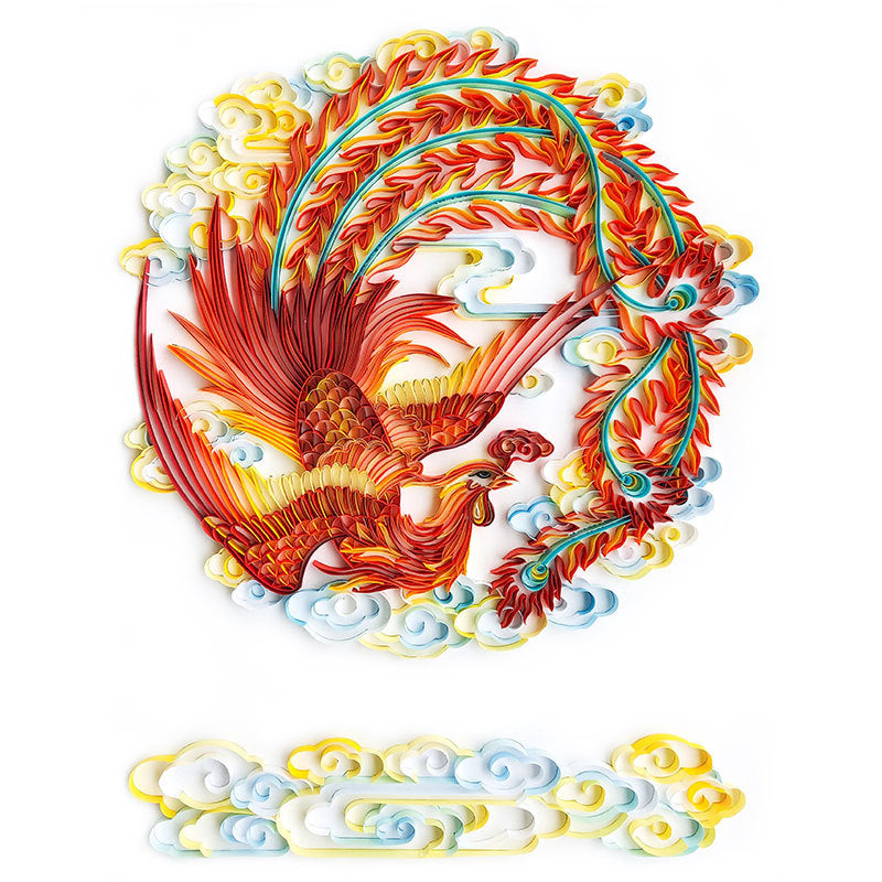 Quilted Paper Illustration Material Package Set Lobby Decoration Painting Slot A&S Collection