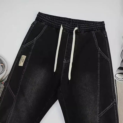 Men's Jeans Slim Fit Fashion Ankle-tied Harem Pants A&S Collection