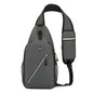 New Multifunctional Men's Shoulder Crossbody Bag Male Hard-Wearing Canvas Shoulder Messenger Bags Chest Bag CJ