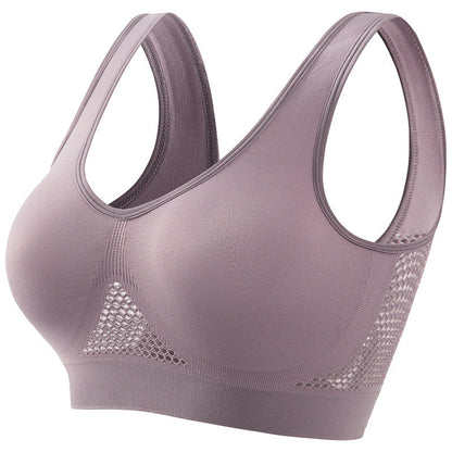 Plus Size Women's Small Chest Push-up Workout Running Yoga A&S Collection