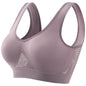Plus Size Women's Small Chest Push-up Workout Running Yoga A&S Collection