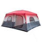 Red And White Camping Tent 430x430x210cm A&S Collection