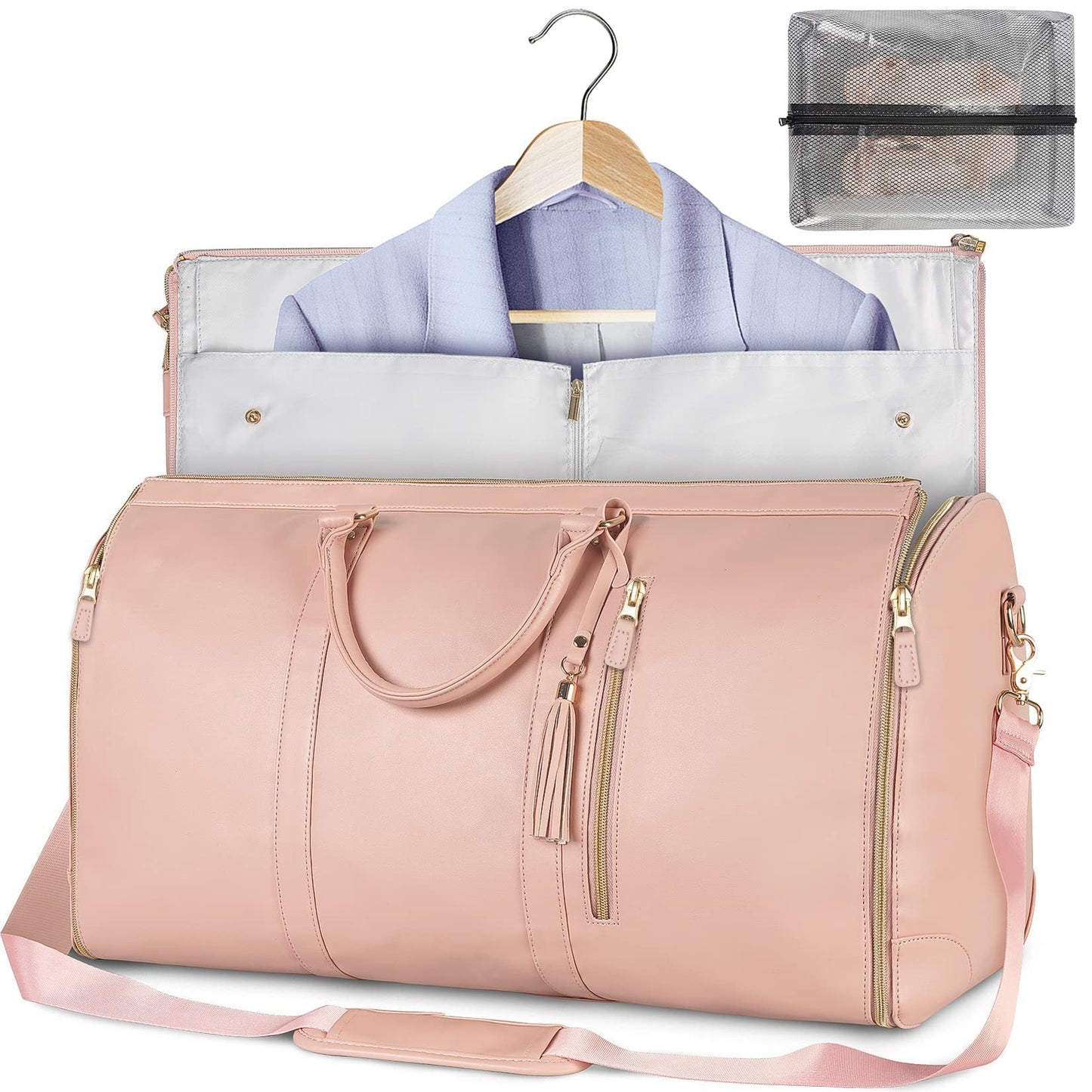Large Capacity Travel Duffle Bag Women's Handbag Folding Suit Bag Waterproof Clothes Totes A&S Collection