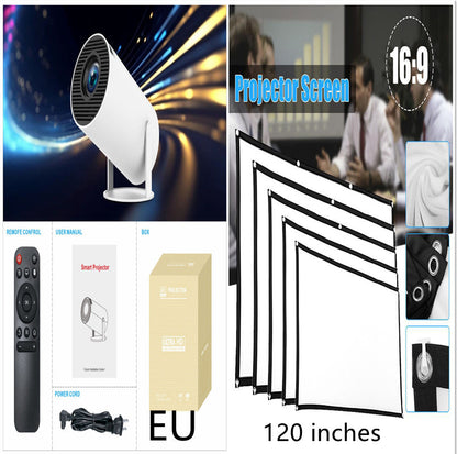 HY300 Pro Projector Home Theater Entertainment Portable Small Projector A&S Collection