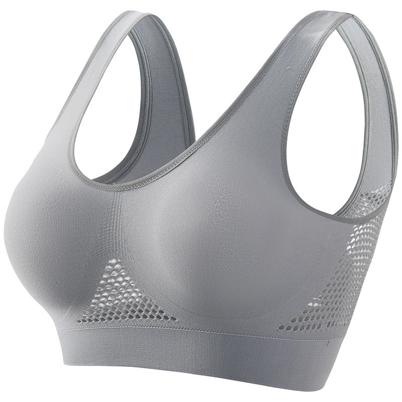Plus Size Women's Small Chest Push-up Workout Running Yoga A&S Collection
