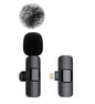 Wireless Collar Clip Microphone - 3-in-1 Design with Multi-Connector & 35-Hole Superior Sound Quality CJ