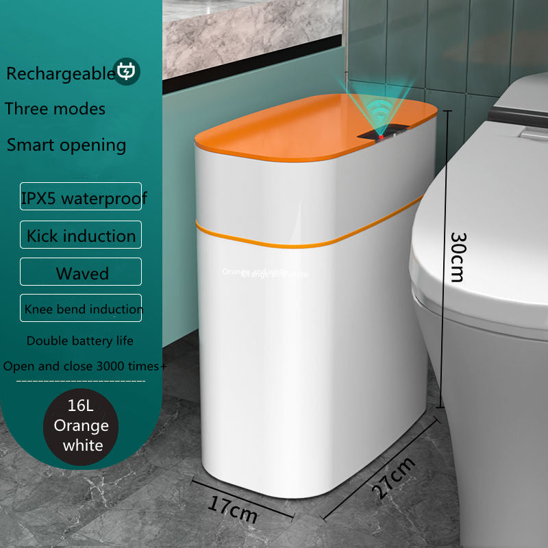 Smart Induction Trash Can". Both CJ