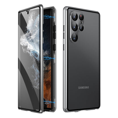 Applicable To S24Ultra Peep-proof Magnetic Mirror Universal Magnetic King Phone Case A&S Collection
