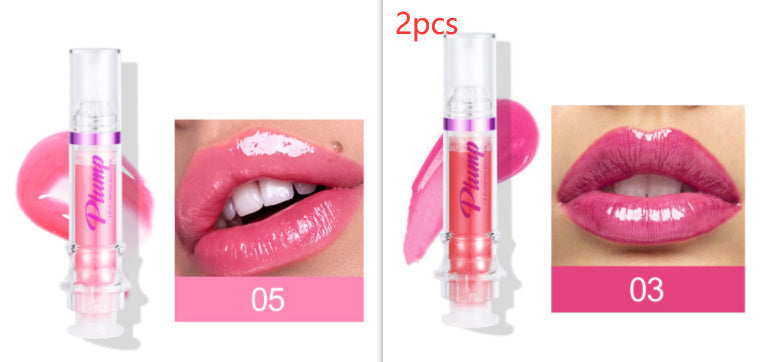 New Tube Lip Rich Lip Color Slightly Spicy Lip Honey Lip Glass Mirror Face Lip Mirror Liquid Lipstick A&S Collection