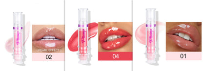 New Tube Lip Rich Lip Color Slightly Spicy Lip Honey Lip Glass Mirror Face Lip Mirror Liquid Lipstick A&S Collection