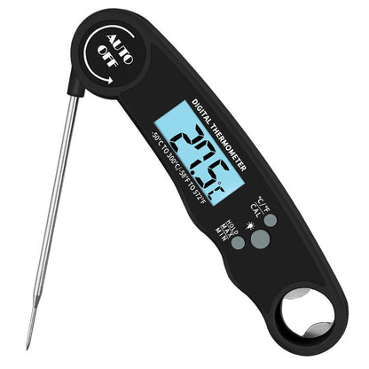 Folding Kitchen Food Thermometer - Accurate Grill & Cooking Tool for Perfect Meals A&S Collection