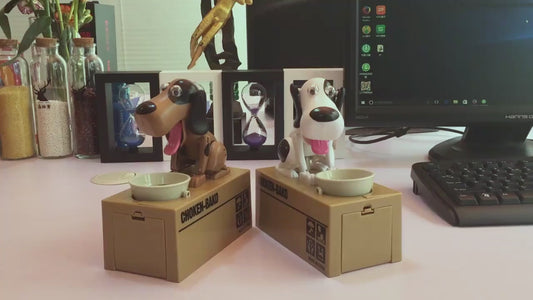 Piggy bank Robotic Dog Bank Canine Money Box Doggy Coin Bank