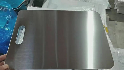 Premium Stainless Steel Cutting Board: Thickened, Anti-Mold Kitchen Tool for Vegetables and Meat – Essential for Every Cook