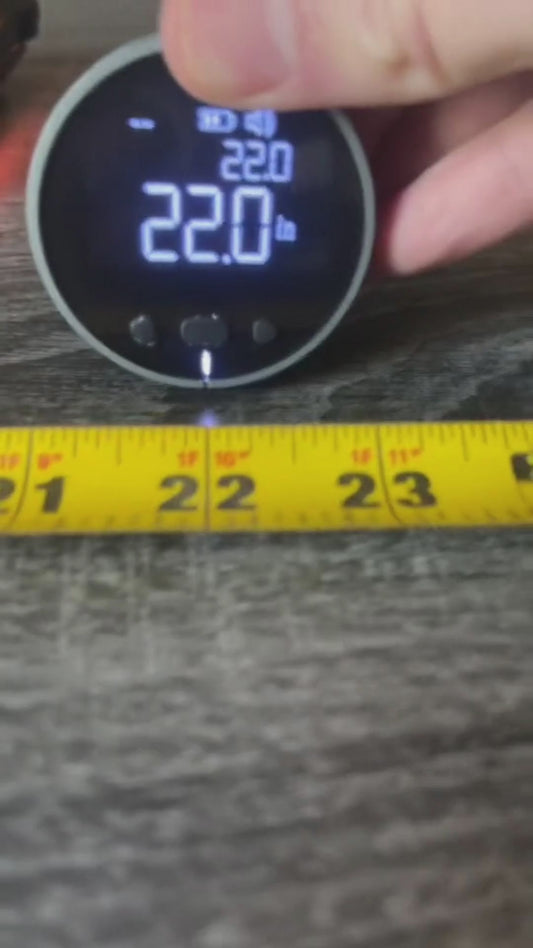 LCD Distance Measuring Instrument Electronic Measuring Ruler Tape Measure High Definition Digital LCD High Precision Electronic Measuring Ruler Tool