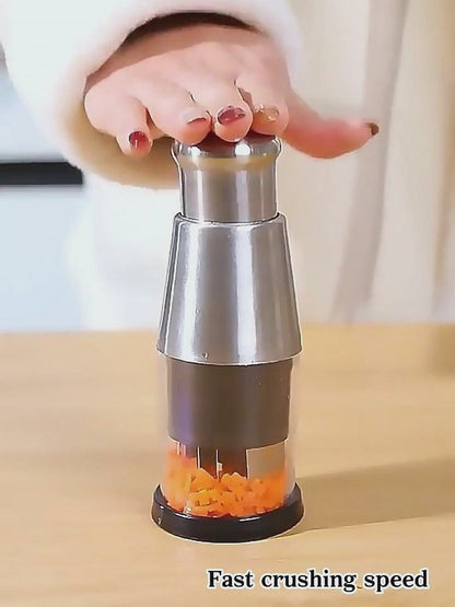 Garlic Crusher Onion Chopper Multipeler Vegetables Chopper Manual Garlic Press Machine Garlic Squeezer Kitchen Gadget