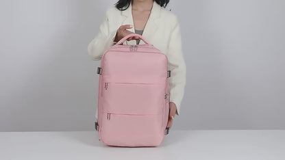 New Travel Backpack Female Large-capacity Dry And Wet Luggage Travel Bags Computer Backpack College Students Bag