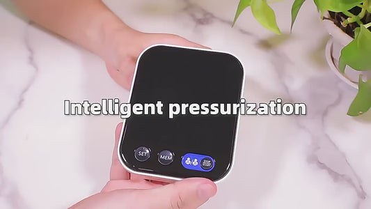 Electronic Blood Pressure Monitor Ultra Clear Large Screen Pulse Sphygmomanometer For Real-time Measurement Of Blood Pressure