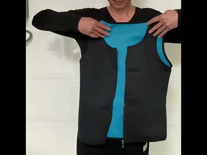 Men's Sports Vest Rubber Corset