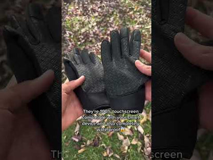 Winter Gloves Touch Screen Riding Motorcycle Sliding Waterproof Sports Gloves With Fleece
