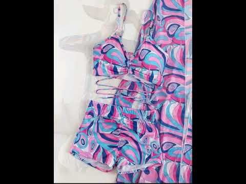 Trendy 3-Piece Bikini Set with Cardigan - Perfect for Summer Beach Style!